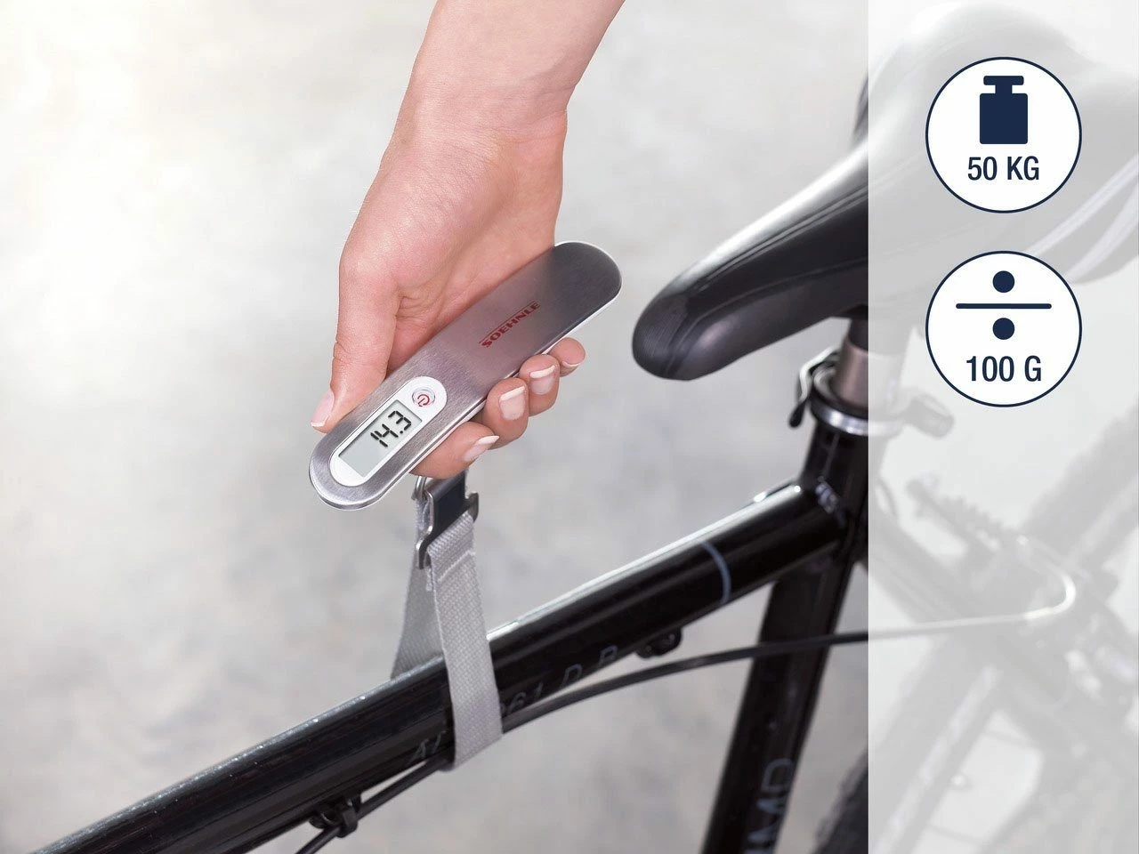 Soehnle Kofferwaage Gepäckwaage Travel, (1-tlg) 6 Soehnle Kofferwaage Gepäckwaage Travel, (1-tlg) – Bild 6