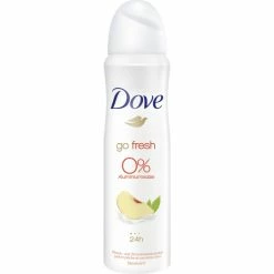 DOVE Deo-Spray Go Fresh Pfirsich & Zitrone 0% Aluminiumsalze 150 Ml