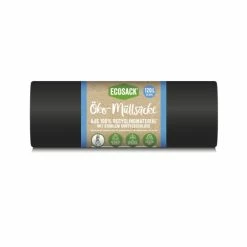 Ecosack Müllbeutel Schwarz 120L 24ST