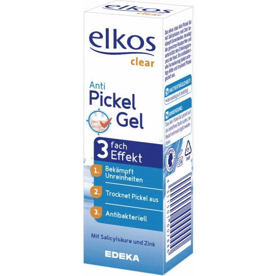 Elkos Clear Anti-Pickel Gel 15ML 1 Elkos Clear Anti-Pickel Gel 15ML