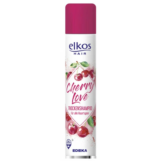 Elkos Hair Trockenshampoo Cherry Love 200ML 1 Elkos Hair Trockenshampoo Cherry Love 200ML