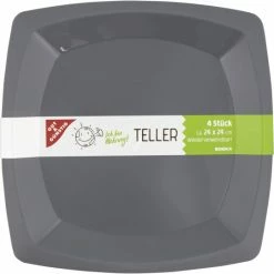 EDEKA Teller Mehrweg 4ST