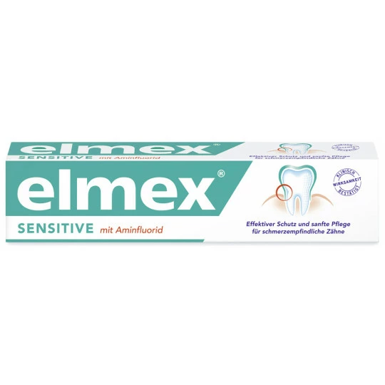 Elmex Sensitive Zahnpasta 75ML 1 Elmex Sensitive Zahnpasta 75ML