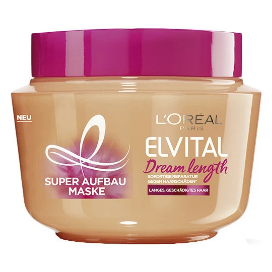 L'Oreal Elvital Dream Length Super Aufbau Maske 300ML 1 L'Oreal Elvital Dream Length Super Aufbau Maske 300ML