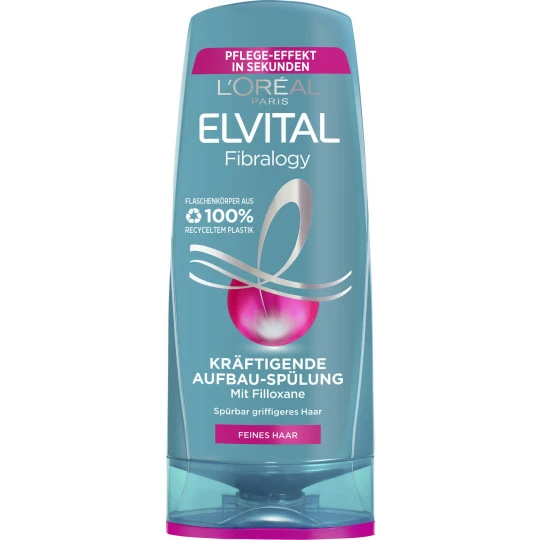 L'Oreal Elvital Fibralogy Kräftigende Aufbau-Spülung 250ML 1 L'Oreal Elvital Fibralogy Kräftigende Aufbau-Spülung 250ML