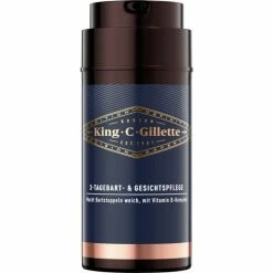 Gillette® King C. Gilette 3-Tagebart-und Gesichtspflege 100ML