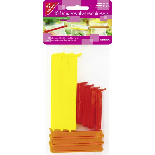 Gut & Günstig Universalverschlüsse 10ST 1 Gut & Günstig Universalverschlüsse 10ST