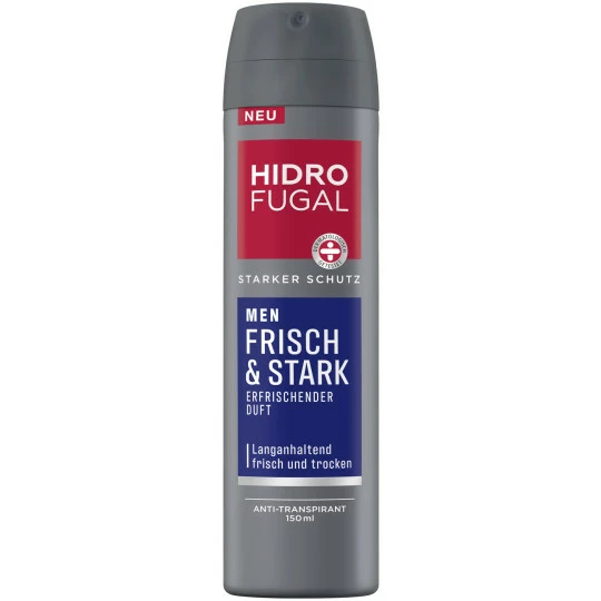 Hidrofugal Men Frisch & Stark Anti-Transpirant 150ML 1 Hidrofugal Men Frisch & Stark Anti-Transpirant 150ML