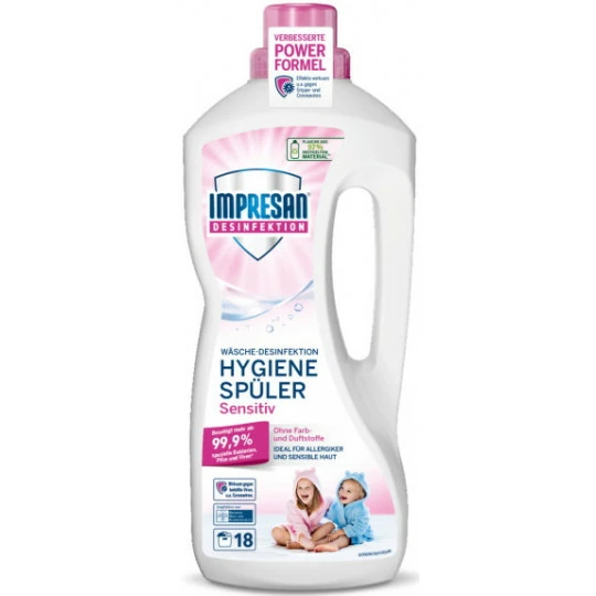 IMPRESAN Desinfektion Hygiene-Spüler Sensitiv 1,5L 1 IMPRESAN Desinfektion Hygiene-Spüler Sensitiv 1,5L