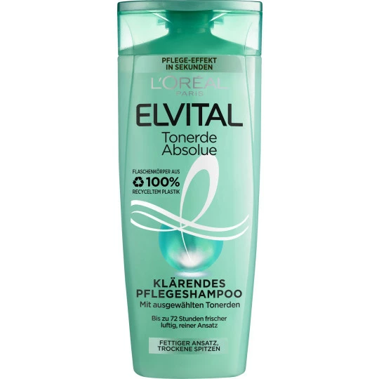 L'Oreal Elvital Tonerde Absolue Klärendes Pflegeshampoo 300ML 1 L'Oreal Elvital Tonerde Absolue Klärendes Pflegeshampoo 300ML