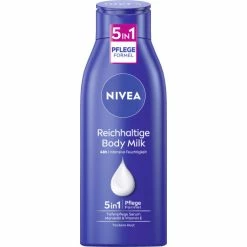 NIVEA Reichhaltige Body Milk 5in1 Tiefenpflege Serum 48h 400ML