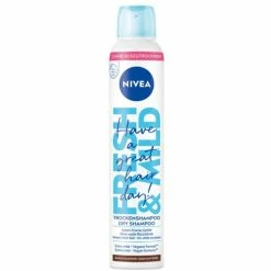 NIVEA Fresh&Mild Trockenshampoo Dunkle Haartöne 200ML