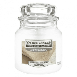 Yankee Candle Home Inspiration Duftkerze White Linen & Lace 340G