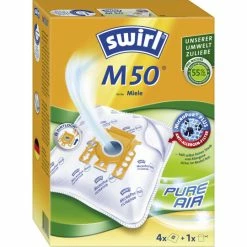 Swirl Staubsaugerbeutel M50 MicroPor® PLUS PureAir 4ST