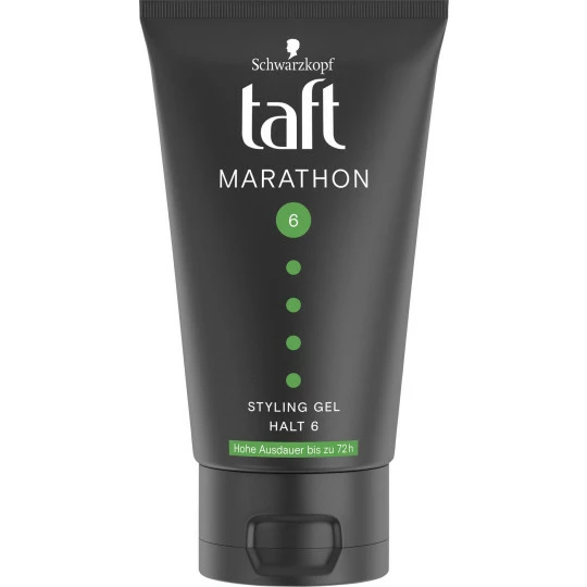 Schwarzkopf Taft Marathon Power Styling Gel Halt 6 150ML 1 Schwarzkopf Taft Marathon Power Styling Gel Halt 6 150ML