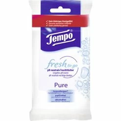 Tempo Fresh To Go Pure Feuchttücher 10ST