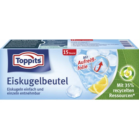 Toppits Eiskugelbeutel 15ST 1 Toppits Eiskugelbeutel 15ST