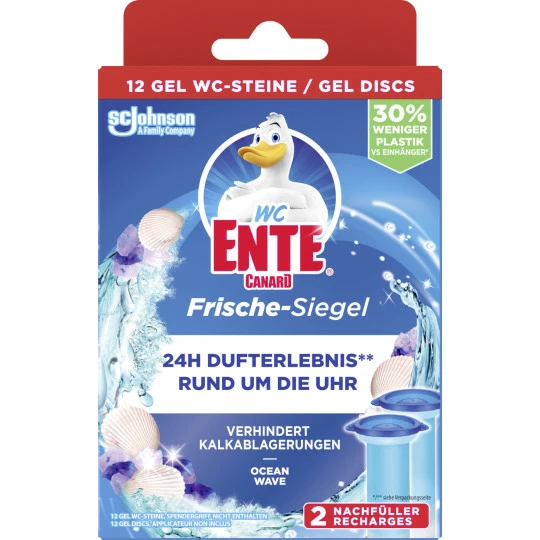 WC Ente Frische Siegel Ocean Wave Nachfüller 72ML 1 WC Ente Frische Siegel Ocean Wave Nachfüller 72ML