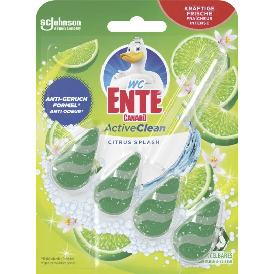 WC-Ente Active Clean Citrus Splash 38,6G 1 WC-Ente Active Clean Citrus Splash 38,6G